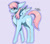 Size: 5314x4724 | Tagged: safe, artist:livzkat, oc, oc only, oc:dipper, pegasus, pony, female, mare, simple background, solo