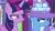 Size: 1280x720 | Tagged: safe, edit, edited screencap, screencap, trixie, twilight sparkle, alicorn, pony, g4, no second prances, caption, image macro, meme, text, the fairly oddparents, trixie tang, twilight sparkle (alicorn)