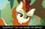 Size: 1920x1216 | Tagged: safe, edit, edited screencap, screencap, autumn blaze, kirin, comic:celestia's servant interview, g4, my little pony: friendship is magic, sounds of silence, caption, cs captions, female, head tilt, interview, looking at you, solo, tree