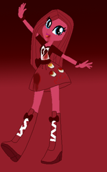 Size: 342x547 | Tagged: safe, artist:princessofdeadroses, artist:selenaede, pinkie pie, human, elements of insanity, equestria girls, g4, alternate cutie mark, alternate hairstyle, alternate universe, anti-hero, anti-heroine, base used, blood, bloody, bloody mouth, bracelet, clothes, equestria girls style, equestria girls-ified, happy, jewelry, pinkamena diane pie, pinkis cupcake, shoes, smiling