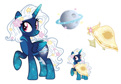 Size: 1024x710 | Tagged: safe, artist:sapphiretwinkle, oc, oc only, oc:aestus noctic, alicorn, pony, alicorn oc, base used, cloak, clothes, female, horn, mare, offspring, parent:princess luna, reference sheet, simple background, solo, transparent background