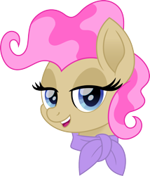 Size: 1282x1500 | Tagged: safe, artist:cloudy glow, mayor mare, earth pony, pony, g4, the perfect pear, bust, female, lidded eyes, looking at you, mare, movie accurate, non-dyed mayor, simple background, transparent background, younger