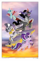 Size: 647x1000 | Tagged: safe, artist:tonyfleecs, king sombra, ocellus, starlight glimmer, zecora, g4, harmonycon