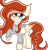 Size: 894x894 | Tagged: safe, artist:applerougi, oc, oc only, pegasus, pony, clothes, female, glasses, mare, raised hoof, simple background, solo, sweater, transparent background