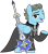 Size: 2291x2616 | Tagged: safe, artist:sketchmcreations, wind rider, pegasus, pony, g4, claymore, clothes, coat, disney, high res, kingdom hearts, looking at you, male, nobody, open mouth, organization xiii, raised hoof, saïx, scar, simple background, solo, stallion, sword, transparent background, vector, weapon