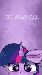 Size: 1080x1920 | Tagged: safe, artist:janelearts, part of a set, twilight sparkle, pony, g4, cute, female, solo, wallpaper