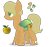 Size: 838x790 | Tagged: safe, artist:magicuniclaws, artist:n0va-bases, oc, oc only, oc:rotting apple, changepony, earth pony, hybrid, pony, base used, cutie mark, female, interspecies offspring, magical lesbian spawn, mare, offspring, parent:applejack, parent:queen chrysalis, parents:chrysajack, simple background, solo, transparent background