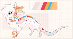 Size: 1920x1027 | Tagged: safe, artist:php146, oc, oc only, draconequus, female, reference sheet, solo