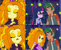 Size: 868x720 | Tagged: safe, edit, edited screencap, screencap, adagio dazzle, sci-twi, timber spruce, twilight sparkle, equestria girls, equestria girls series, g4, star crossed, sunset's backstage pass!, spoiler:eqg series (season 2), female, hotline bling, male, meme, shipping, straight, timberdazzle, timbertwi