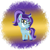 Size: 1270x1273 | Tagged: safe, artist:thehaywaiianhorse, oc, oc only, oc:spoken mind, pony, unicorn, g4, g4.5, my little pony: pony life, deviantart watermark, female, mare, obtrusive watermark, solo, watermark