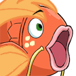 Size: 112x112 | Tagged: safe, artist:inthewind, big macintosh, magikarp, g4, male, pokémon, simple background, solo, transparent background