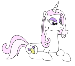 Size: 1681x1475 | Tagged: safe, artist:supahdonarudo, fleur-de-lis, pony, unicorn, series:fleurbuary, g4, prone, simple background, transparent background