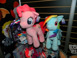 Size: 1024x768 | Tagged: safe, pinkie pie, rainbow dash, earth pony, pegasus, pony, g4.5, my little pony: pony life, female, irl, photo, plushie