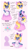 Size: 600x1058 | Tagged: safe, artist:ipun, oc, oc only, oc:azure/sapphire, unicorn, anthro, unguligrade anthro, anthro oc, arm hooves, blushing, bow, clothes, crossdressing, cupcake, curtsey, deviantart watermark, dialogue, dress, femboy, food, friendship cafe, hair bow, heart, maid, maid cafe, male, obtrusive watermark, solo, stallion, watermark, wig