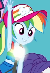 Size: 160x235 | Tagged: safe, screencap, rainbow dash, equestria girls, g4, i'm on a yacht, my little pony equestria girls: better together, armpits, bare arms, bare shoulders, cropped, cute, dashabetes, female, sleeveless, smiling, solo focus