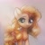 Size: 2000x2000 | Tagged: safe, artist:radioaxi, pear butter, butterfly, earth pony, pony, g4, female, high res, mare, solo