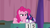 Size: 1920x1080 | Tagged: safe, screencap, pinkie pie, twilight sparkle, alicorn, pony, a trivial pursuit, g4, bell, floppy ears, messy mane, twilight sparkle (alicorn)