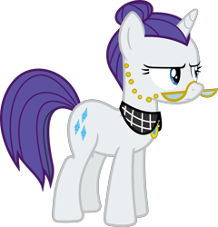 Size: 3846x4000 | Tagged: safe, artist:slb94, artist:timelordomega, cloudy quartz, rarity, g4, accessory swap, alternate hairstyle, mane swap, simple background, transparent background, vector