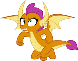 Size: 7421x5830 | Tagged: safe, artist:memnoch, smolder, dragon, g4, cute, dragoness, female, show accurate, simple background, smolderbetes, solo, transparent background, vector, wavy mouth