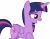 Size: 6890x5402 | Tagged: safe, artist:andoanimalia, twilight sparkle, alicorn, pony, g4, my little pony: friendship is magic, the last problem, absurd resolution, cutie mark, female, folded wings, lidded eyes, mare, open mouth, raised hoof, simple background, solo, talking, tongue out, transparent background, twilight sparkle (alicorn), vector, wings