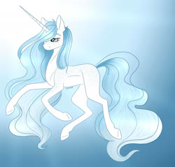 Size: 2000x1909 | Tagged: safe, artist:clarissa0210, oc, oc only, oc:snow flake, pony, unicorn, female, mare, solo