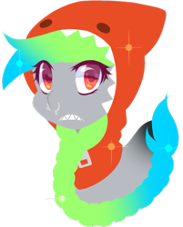 Size: 445x554 | Tagged: safe, artist:raponee, oc, oc only, earth pony, pony, bust, clothes, d:, earth pony oc, hoodie, lineless, open mouth, simple background, solo, transparent background