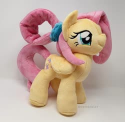 Size: 1500x1462 | Tagged: safe, artist:hipsterowlet, fluttershy, pony, g4, the last problem, irl, older, photo, plushie, solo