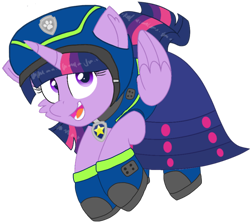 Size: 1140x1014 | Tagged: safe, artist:rainbow eevee edits, artist:徐詩珮, twilight sparkle, alicorn, pony, series:sprglitemplight diary, series:sprglitemplight life jacket days, series:springshadowdrops diary, series:springshadowdrops life jacket days, g4, alternate universe, clothes, cute, equestria girls outfit, paw patrol, simple background, transparent background, twilight sparkle (alicorn)