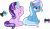 Size: 3855x2271 | Tagged: safe, artist:anime-equestria, starlight glimmer, trixie, pony, unicorn, g4, ^^, angry, controller, cross-popping veins, duo, eyes closed, female, gaming, glowing horn, happy, high res, horn, levitation, magic, mare, open mouth, simple background, sitting, telekinesis, transparent background, vector