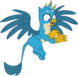 Size: 6134x6001 | Tagged: safe, artist:memnoch, gallus, g4, claws, male, paws, simple background, solo, transparent background, vector, wings
