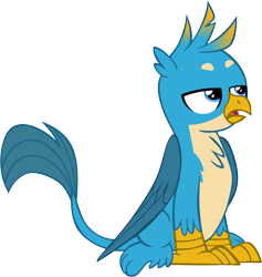 Size: 5712x6015 | Tagged: safe, artist:memnoch, gallus, griffon, g4, absurd resolution, male, simple background, solo, transparent background, vector