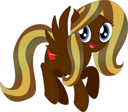 Size: 2193x1928 | Tagged: safe, artist:soulakai41, oc, oc only, oc:ribonchan, pegasus, pony, female, looking at you, mare, simple background, smiling, smiling at you, solo, transparent background
