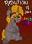 Size: 934x1250 | Tagged: safe, artist:mrneo, oc, oc only, oc:nuclear fusion, pony, unicorn, female, mare, meme, solo, squatting, text
