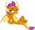 Size: 6692x5899 | Tagged: safe, artist:memnoch, smolder, dragon, g4, my little pony: friendship is magic, what lies beneath, absurd resolution, claws, dragoness, fangs, female, frown, horns, kid, looking sideways, lying down, narrowed eyes, simple background, slit pupils, smolder is not amused, solo, spread wings, teenaged dragon, teenager, toes, transparent background, unamused, underfoot, vector, wings