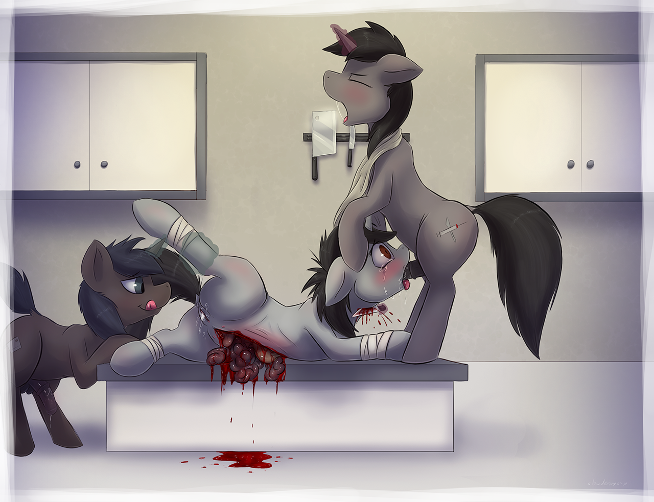 ...creampie, crotchboobs, crying, cum, disemboweled, dying, evisceration, e...