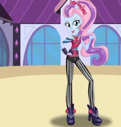 Size: 491x513 | Tagged: safe, violet blurr, equestria girls, g4, my little pony equestria girls: better together, female, solo, starsue