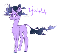 Size: 2208x2024 | Tagged: safe, artist:plushielover, oc, oc only, oc:mefistophel, pony, unicorn, high res, solo