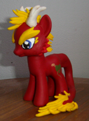Size: 737x1004 | Tagged: safe, artist:chili19, oc, oc only, chinese dragon, dracony, dragon, hybrid, pony, crossover, customized toy, irl, neopets, photo, solo, toy