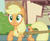 Size: 1148x939 | Tagged: safe, screencap, applejack, earth pony, pony, g4, honest apple, my little pony: friendship is magic, cropped, female, harness, mare, raised hoof, shocked, solo, tack