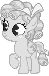 Size: 184x285 | Tagged: safe, artist:drypony198, cozy glow, g4, black and white, black and white cartoon, bow, cartoon, cozybetes, cute, female, filly, grayscale, monochrome, pac-man eyes