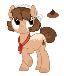 Size: 1687x1998 | Tagged: safe, artist:sandwichbuns, oc, oc only, oc:kissy cookie, earth pony, pony, female, mare, show accurate, simple background, solo, transparent background