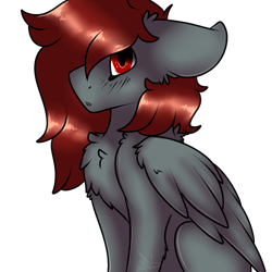 Size: 1000x1000 | Tagged: artist needed, source needed, safe, oc, oc only, oc:silver bow, pegasus, pony, pegasus oc, simple background, solo, transparent background
