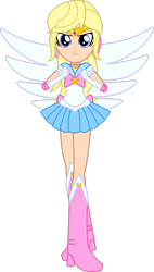 Size: 1844x3253 | Tagged: safe, artist:dashiemlpfim, megan williams, equestria girls, g4, boots, female, high heel boots, sailor moon (series), shoes, simple background, solo, transparent background