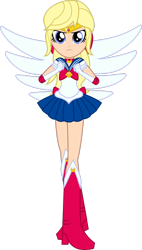 Size: 1844x3253 | Tagged: safe, artist:mit-boy, megan williams, equestria girls, g4, boots, female, high heel boots, sailor moon (series), shoes, simple background, solo, transparent background