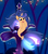 Size: 2081x2389 | Tagged: safe, artist:galaxyswirlsyt, oc, oc only, oc:galaxy swirls, seapony (g4), base used, female, high res, offspring, parent:flash sentry, parent:twilight sparkle, parents:flashlight, solo, species swap