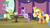 Size: 1920x1080 | Tagged: safe, screencap, cup cake, golden crust, goldengrape, granny smith, midnight snack (g4), sir colton vines iii, spike, twilight sparkle, alicorn, dragon, pony, a trivial pursuit, g4, my little pony: friendship is magic, bag, friendship student, saddle bag, twilight sparkle (alicorn), winged spike, wings