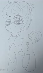 Size: 2130x3570 | Tagged: safe, silver spoon, earth pony, pony, g4, colt, gender swap potion, high res, male, rule 63, silver platter, solo, traditional art