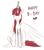 Size: 2302x2604 | Tagged: safe, artist:ratann, oc, oc only, oc:fausticorn, alicorn, pony, cute, faustabetes, happy birthday, happy birthday lauren faust, hat, high res, party hat, sitting, sketch, solo