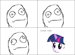 Size: 651x481 | Tagged: safe, edit, twilight sparkle, g4, 1000 hours in ms paint, face, meme, rage comic, wat