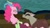 Size: 1024x576 | Tagged: safe, artist:zabchan, discord, pinkie pie, draconequus, earth pony, pony, fanfic:stumble in my footsteps, g4, the return of harmony, alternate universe, cloven hooves, draconequified, duo, facial hair, fanfic, fanfic art, fanfic cover, female, goatee, male, mismatched horns, neck fluff, overcast, pinkonequus, ponified, pony discord, role reversal, species swap, stallion, thick eyebrows, two toned coat